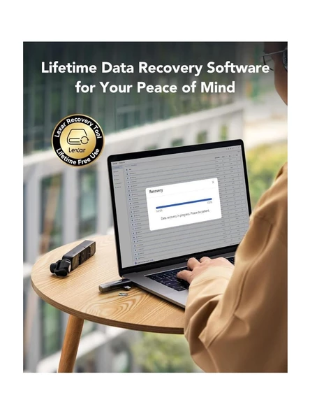 Lexar Professional 128GB 205 MB/s Silver Plus Mikro SD Hafıza Kartı - 6