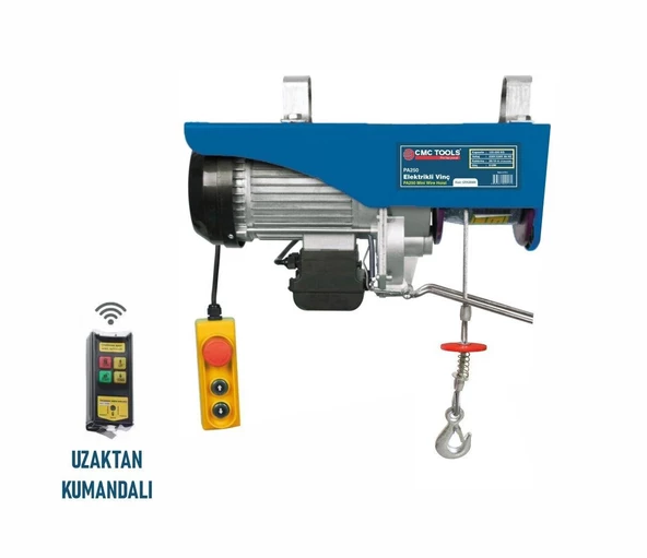 CMC 125-250 KG UZAKTAN KUMANDALI MİNİ ELEKTRİKLİ VİNÇ