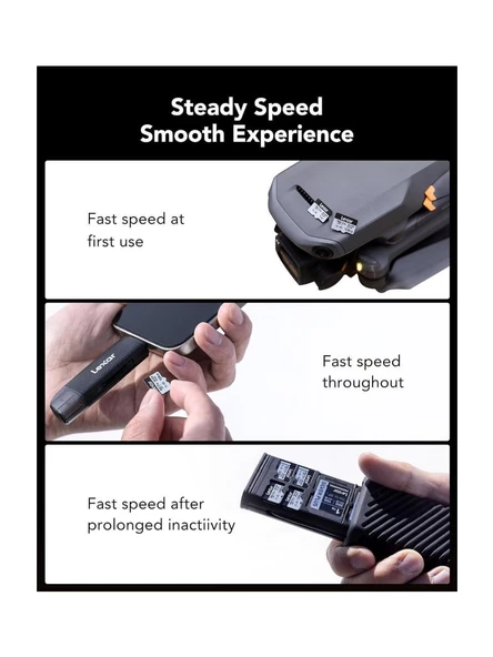 Lexar Professional 128GB 205 MB/s Silver Plus Mikro SD Hafıza Kartı - 5