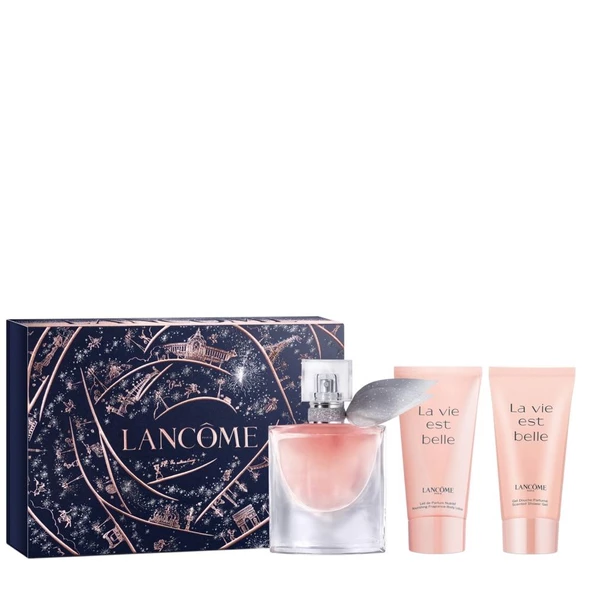 Lancome La Vie Est Belle Edp 30m+Losyon+Duş Jeli Yılbaşı Özel Kadın Parfüm Set