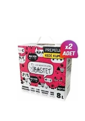 Bastet Ada Petshop Natural Premium Kedi Kumu 8 Litre 2 Adet