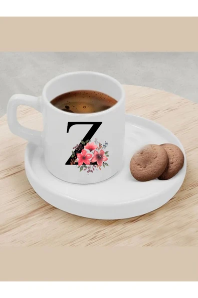 Özcan Tasarım Türk Kahvesi Fincanı Z Harfi Fincan ürün görseli