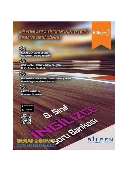 Bilfen Yayınları 6. Sınıf Biltest Ingilizce Soru Bankası