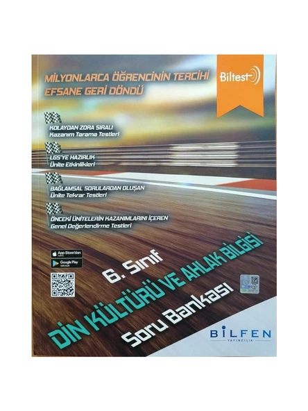 Bilfen Yayınları 6. Sınıf Din Kültürü Soru Bankası