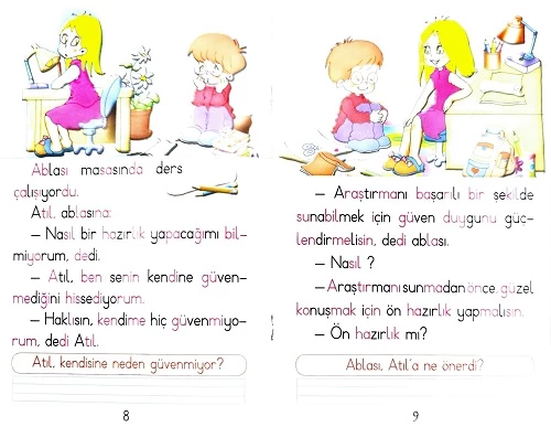 1.Sınıf Eğitici Öykü Dizisi+Afacan Hece - 3