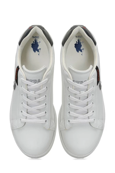 U.S. Polo Assn. COSTA 4PR Beyaz Erkek Sneaker - 3