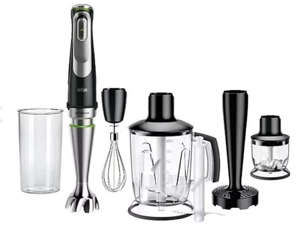 Braun MultiQuick 9 MQ MQ9147X 1200 W Blender Seti