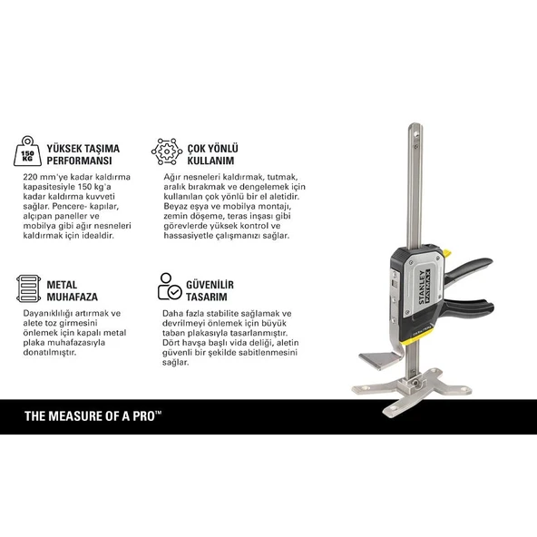 Stanley Fatmax Tradelift Ağır Hizmet Yük Kaldırma Asansörü FMHT83550-1 - 5