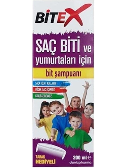 Bitex Bit Şampuanı 200 ml - Tarak Hediyeli