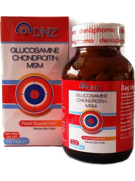 DNZ Glucosamine Chondroitin MSM 90 Tablet