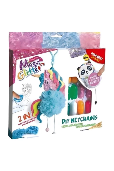 Hayal Gücüne Renk Kat! Magic Glitter ile Kendi Anahtarlığını Tasarla