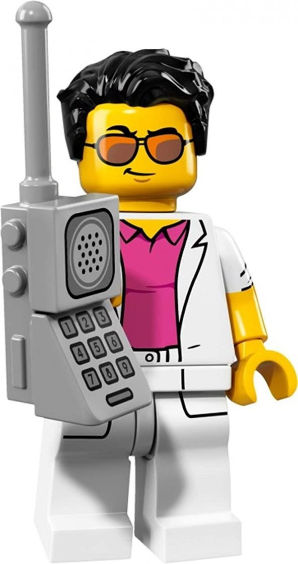 Lego Minifigür - Seri 17 - 71018 - 12 Yuppie