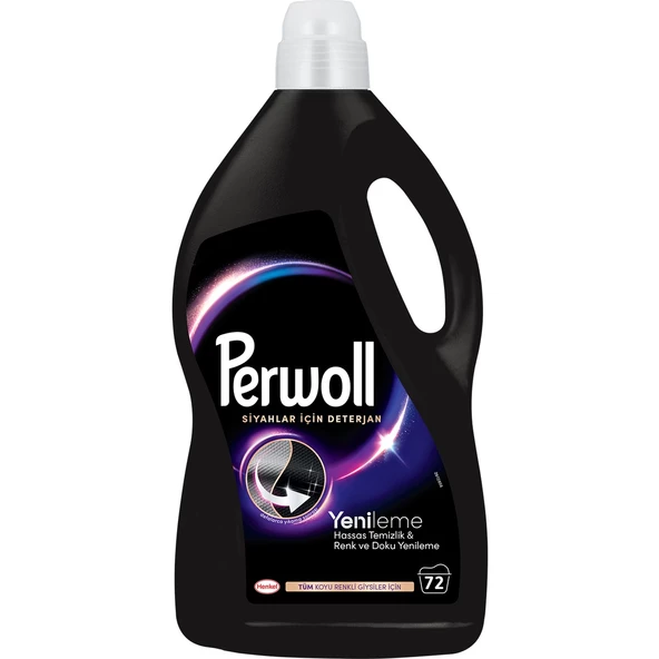 Perwoll Yenileme Siyahlar için Sıvı Deterjan 72 Yıkama 3.96 lt - 2