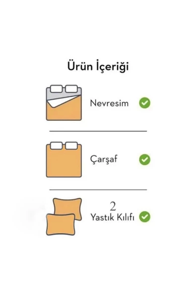 Taç Kristal Çift Kişilik Terry Cotton Puzzle Gri Nevresim Takımı - 3