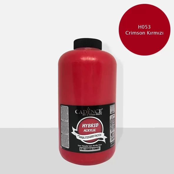 HYBRID AKR. MULTISURFACES H-053 CRIMSON KIRMIZI 2000ML ürün görseli 1
