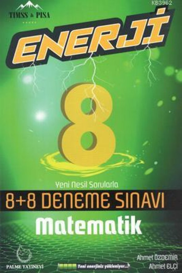 Palme 8.sınıf Enerji Matematik 8+8 Deneme Yeni