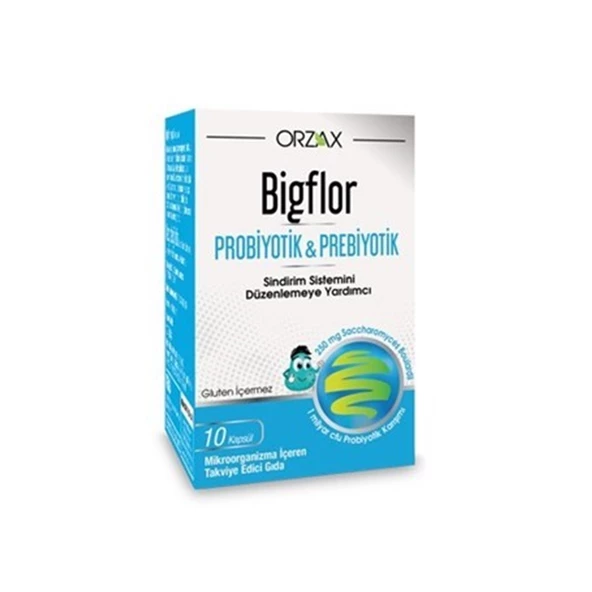 Bigflor 10 Kapsül Probiotic & Prebiotic