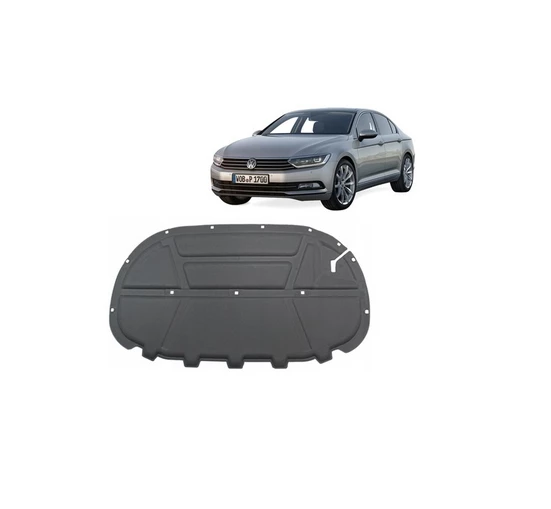 VW PASSAT B8 MOTOR KAPUT İZOLASYON KEÇESİ + KLİPS 2015 SONRASI 3G0863831A