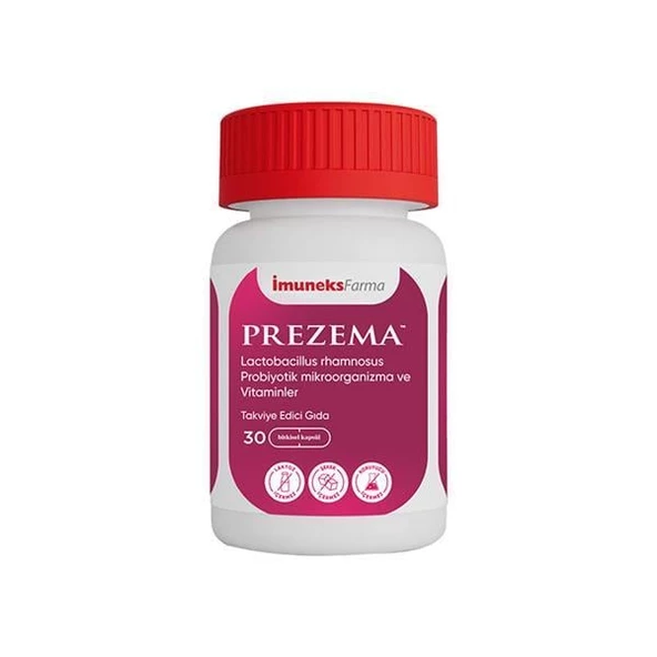 Prezema 30 Kapsül - Probiyotik ve Multivitamin