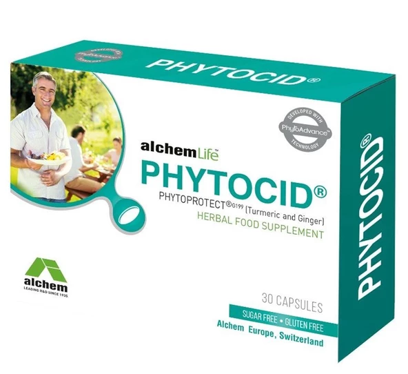 Phytocid Phyroprotect G199 Turmeric & Ginger 30 Kapsül