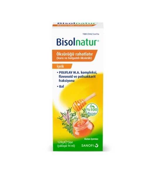 Bisolnatur Öksürük Şurubu 128 gr