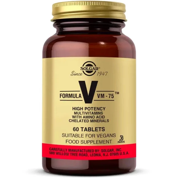 Solgar Vm-75 Multivitamin 60 Tablet - 3