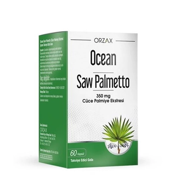 Ocean Saw Palmetto 350mg 60 Kapsül