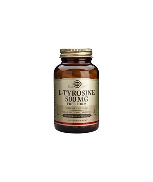 Solgar L-Tyrosine 500 Mg 50 Kapsül