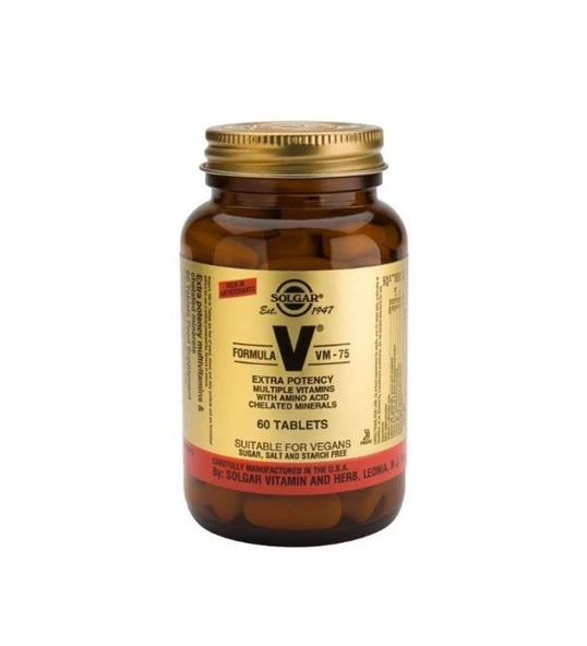 Solgar Vm-75 Multivitamin 60 Tablet