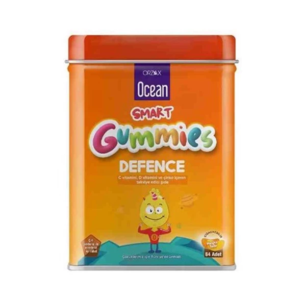 Ocean Smart Gummies Defence 64 Adet Çiğnenebilir Jel