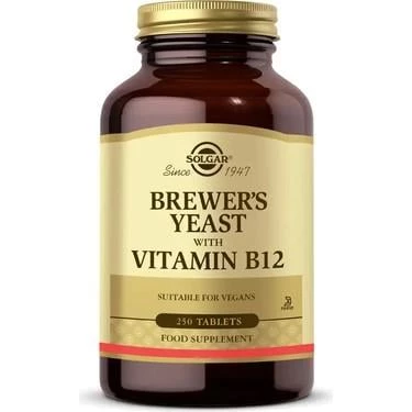 Solgar Brewer´S Yeast With Vitamin B12 250 Tablet