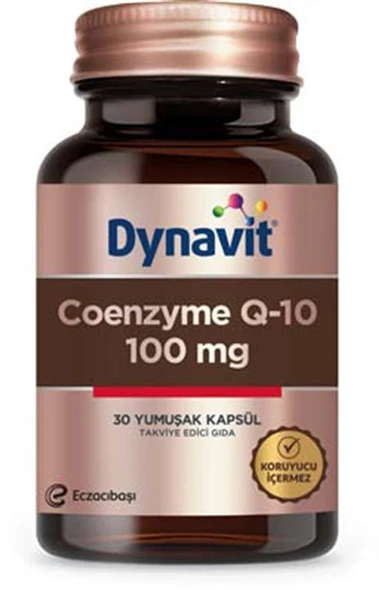 Dynavit Coenzyme Q10 100 mg 30 Kapsül