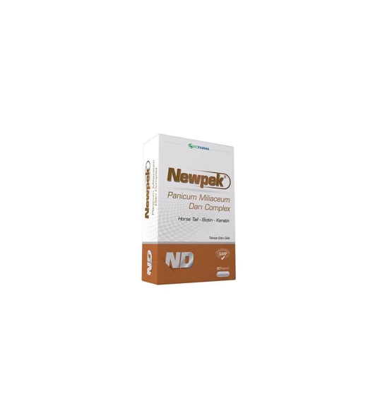 Newpek Panicum Miliaceum Darı Complex 60 Kapsül