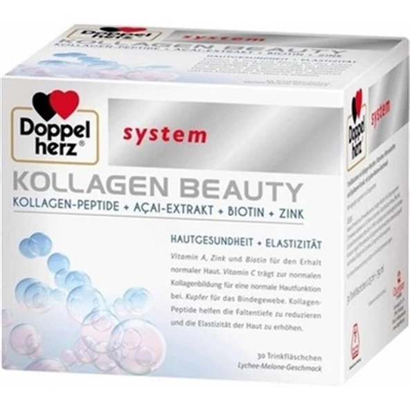 Doppel Herz System Kollagen Beauty İçeren Takviye Edici Gıda 30 x 25 ml