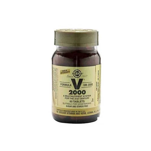 Solgar Vm 2000 Multi Vitamin 30 Tablet