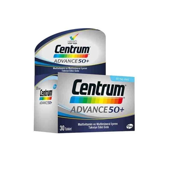 Centrum Advance 50+ 30 Film Tablet