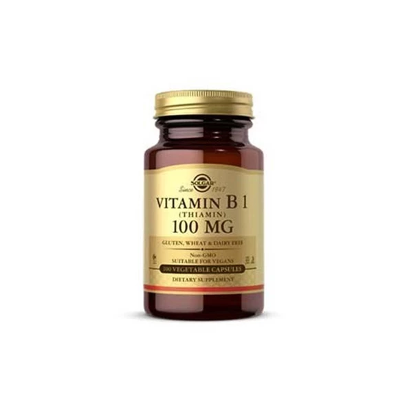 Solgar Vitamin B1 (Thiamin) 100 Mg