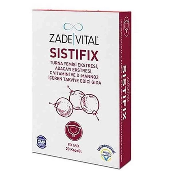 Zade Vital Sistifix Takviye Edici Gıda 20 Kapsül