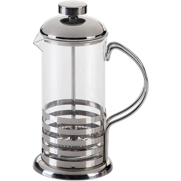 PASLANMAZ ÇELİK GÖVDELİ FRENCH PRESS KAHVE VE ÇAY DEMLEME APARATI - 2