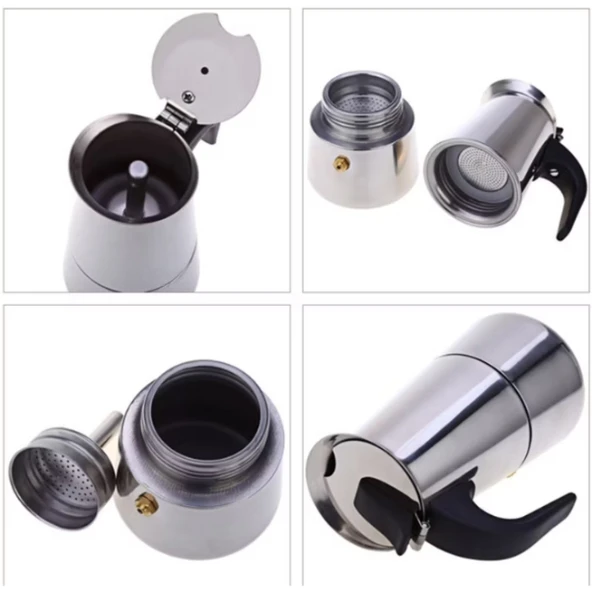 Espresso Maker (Moka Pot) 2 Fincan - 4