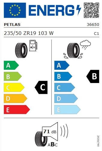 Petlas Explero H/T PT431 235/50 R19 103W Reinf. Yaz Lastiği - 2024 - Resim 2