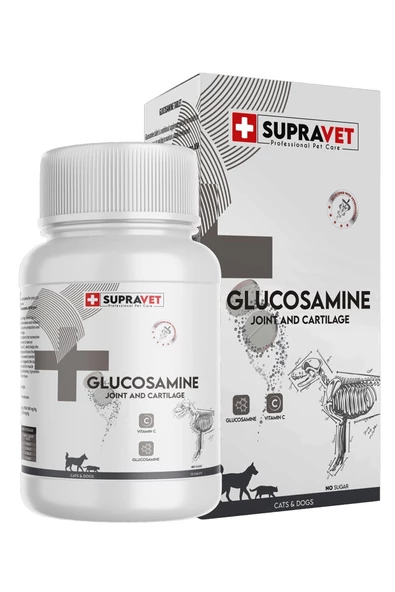 Glucosamine Kedi Ve Köpek Eklem Sağlığı Güçlendirici Glukozamin Tablet + Vitamin C 75 Tablet - 2