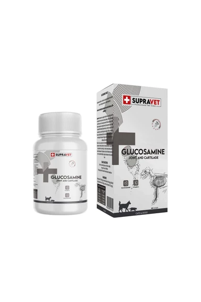 Glucosamine Kedi Ve Köpek Eklem Sağlığı Güçlendirici Glukozamin Tablet + Vitamin C 75 Tablet - 3