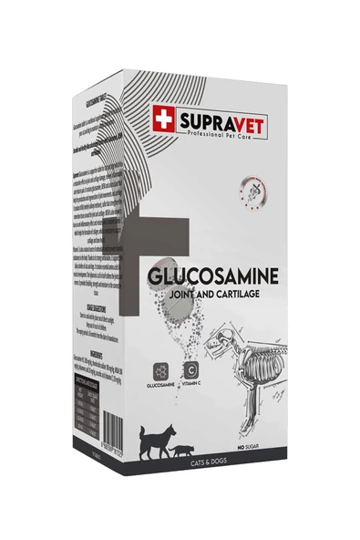 Glucosamine Kedi Ve Köpek Eklem Sağlığı Güçlendirici Glukozamin Tablet + Vitamin C 75 Tablet - 4