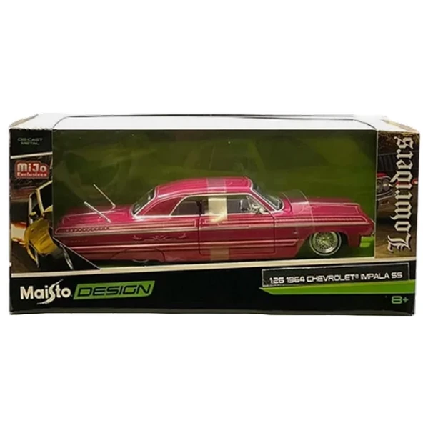 Maisto 1/26 1964 Chevrolet Impala SS 32547 - Resim 2