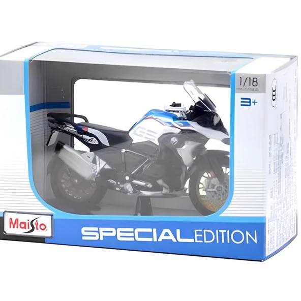 Maisto 1/18 BMW R1250 GS Motosiklet 39351 - Stokta Olan Model Gönderilir - 6