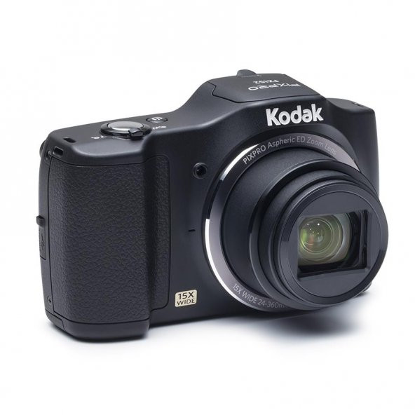 Kodak Friendly Zoom FZ152/15x Yakınlaştırma Dijital Fotoğraf Makinesi-Siyah