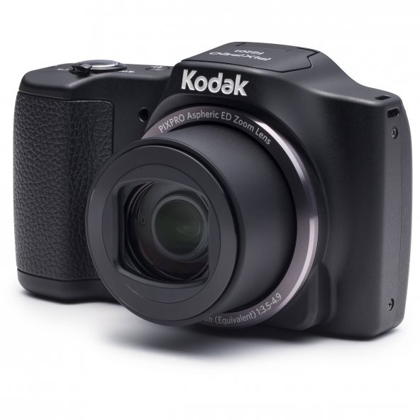 Kodak Friendly Zoom FZ201/20x Yakınlaştırma Dijital Fotoğraf Makinesi-Siyah