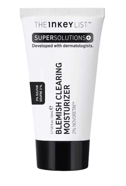 THE INKEY LIST Blemish Clearing Moisturizer 2% NovoRetin - Nemlendirici Gece Kremi 50 ml