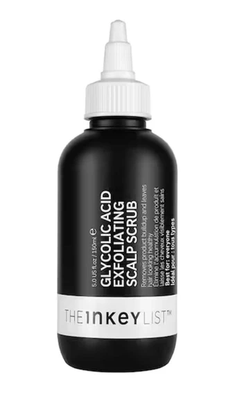 THE INKEY LIST Glycolic Acid Exfoliating Scalp Scrub - Kafa derisi için peeling bakımı 150 ml